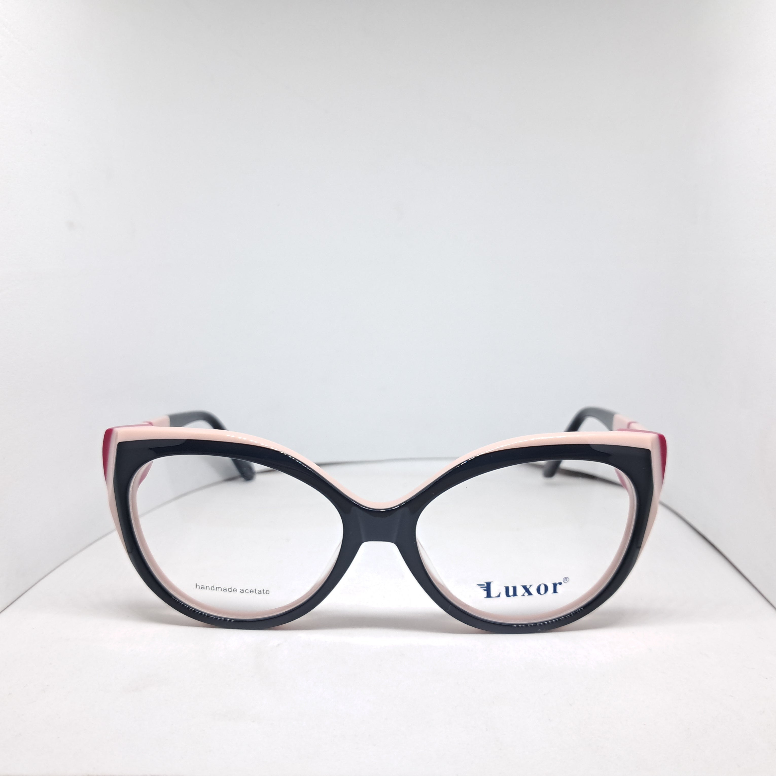 Luxor black cat-eye pink
