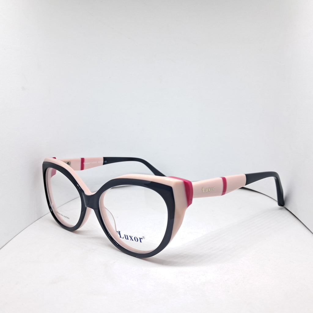 Luxor black cat-eye pink