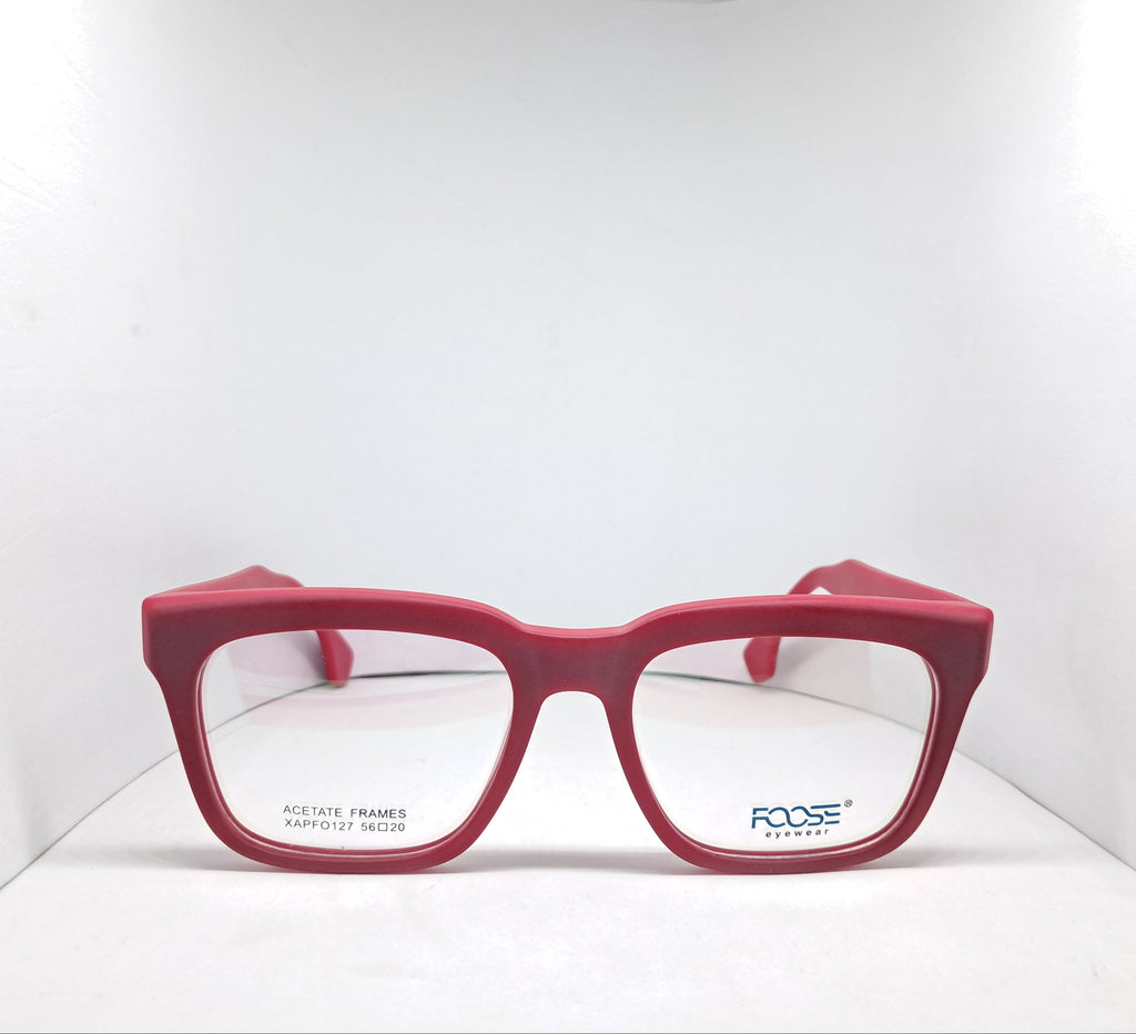 Foose square red
