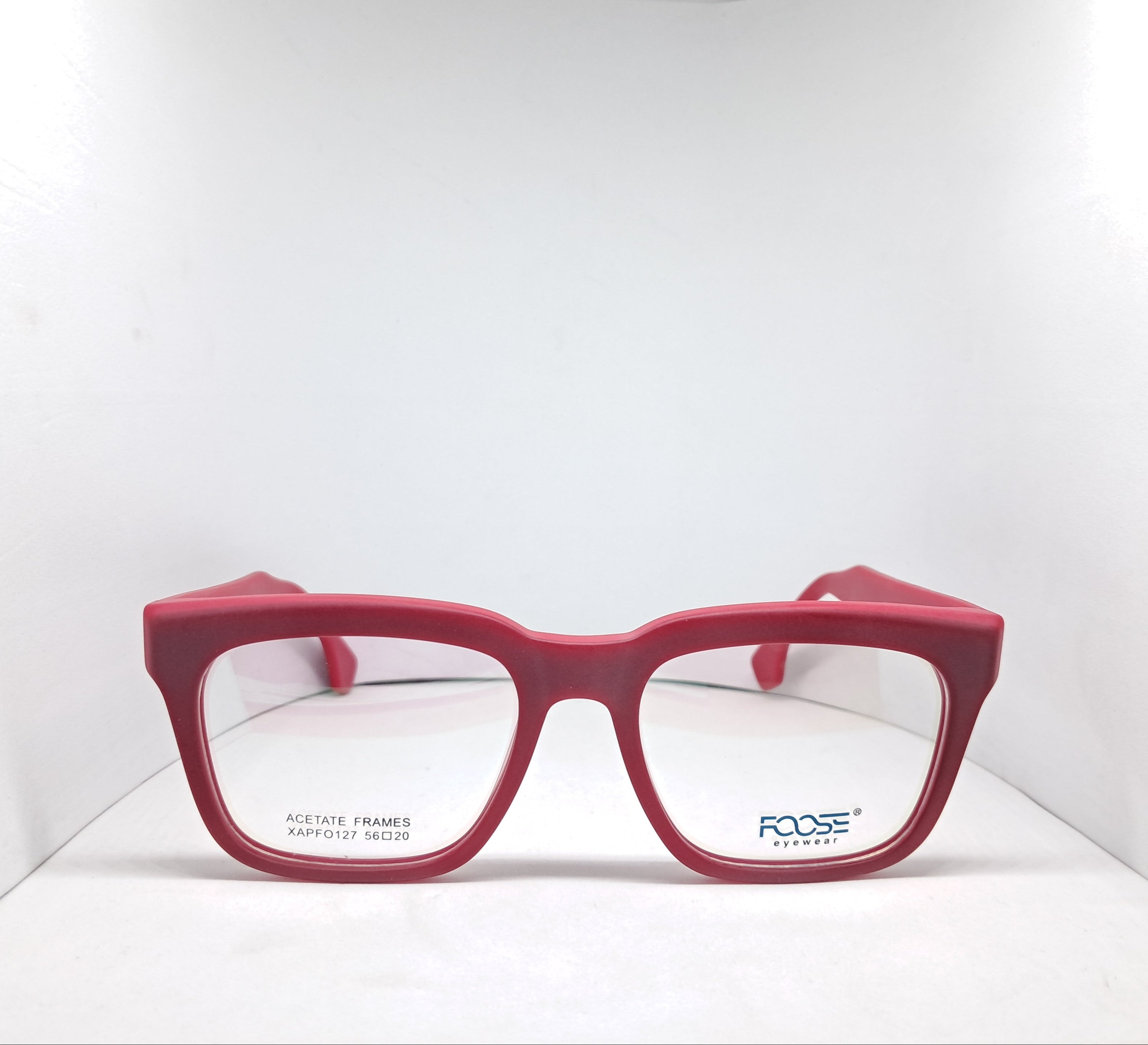 Foose square red