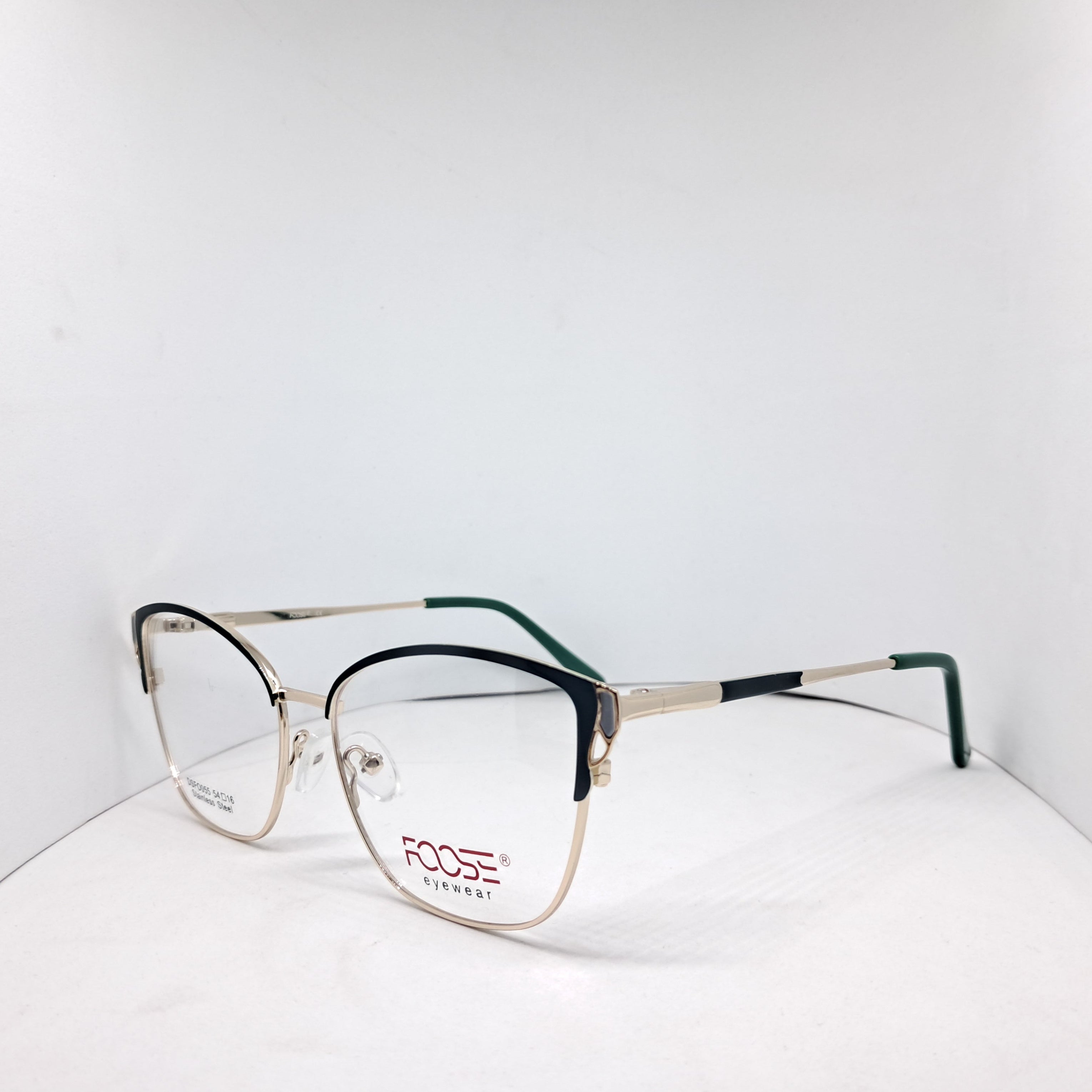 Foose cat-eye metallic gold/turquoise