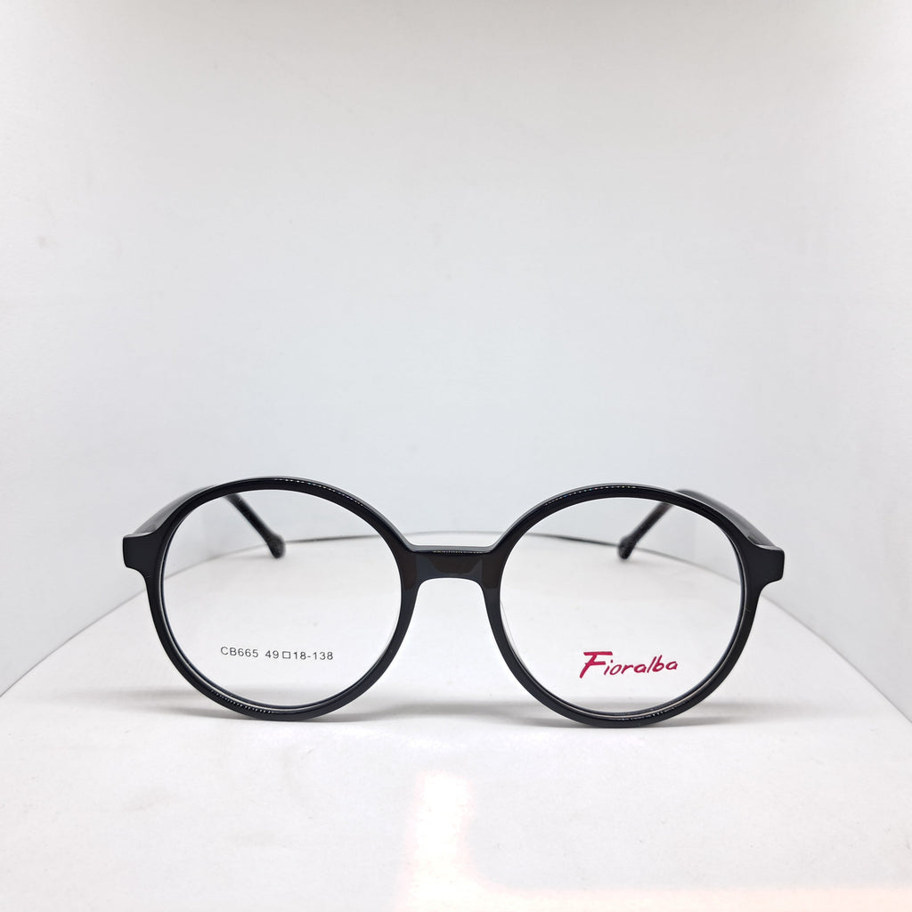 Fioralba round black