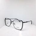 Square metallic black