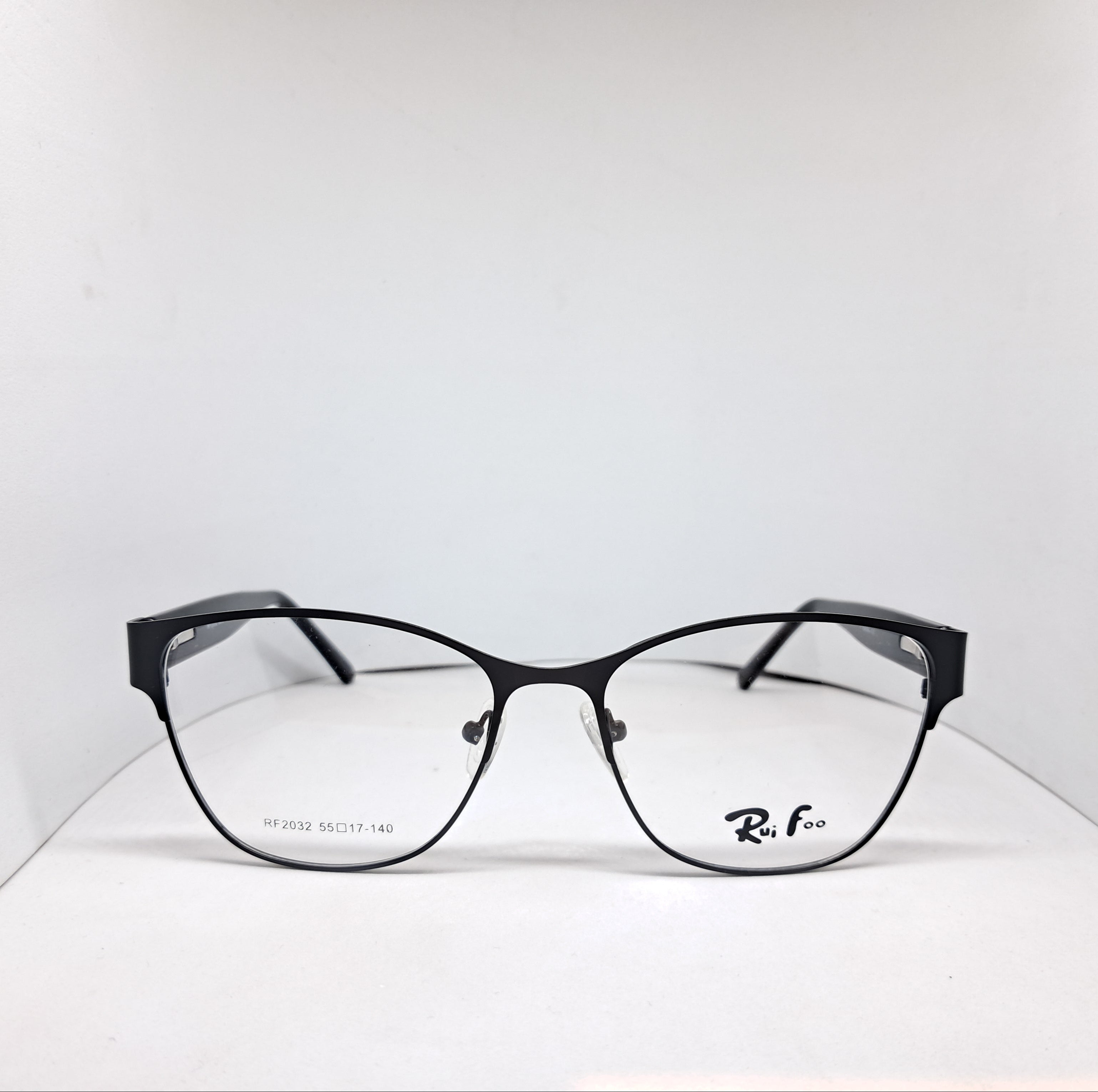 Rui-Foo cat-eye metallic black