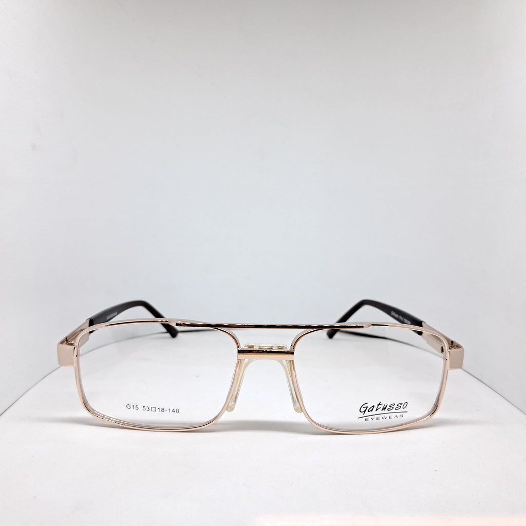 Gatusso aviator rectangle gold