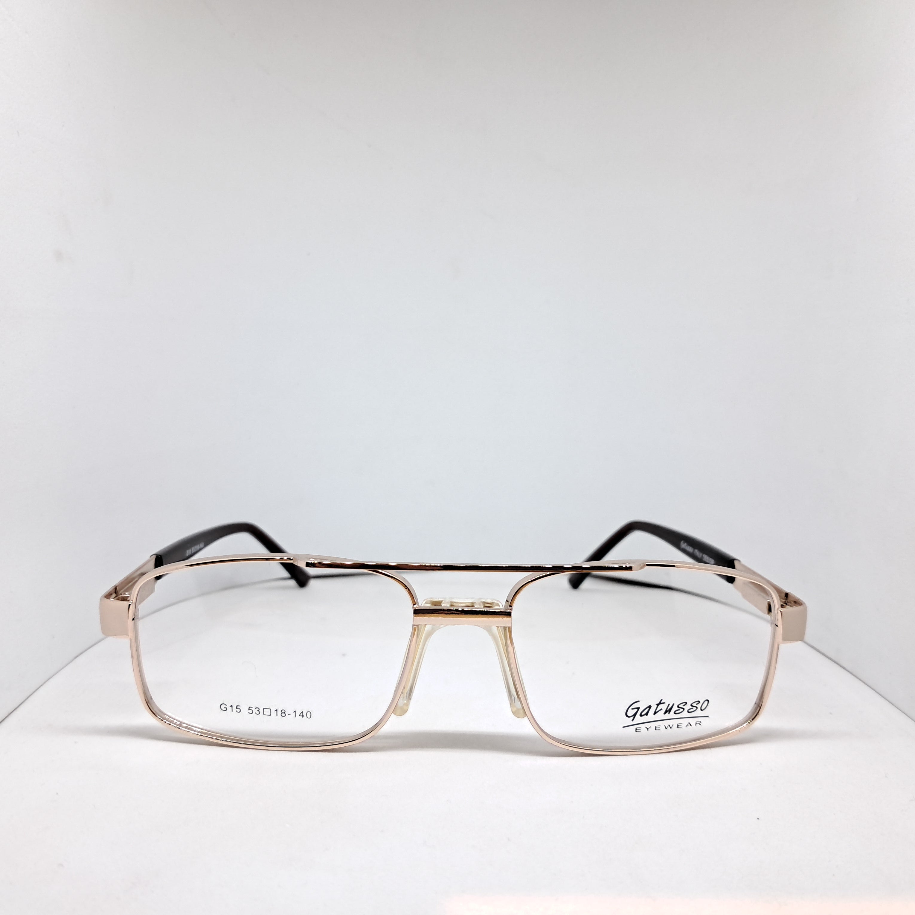 Gatusso aviator rectangle gold