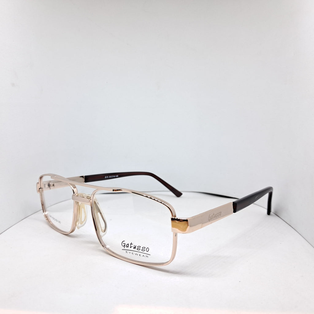 Gatusso aviator rectangle gold