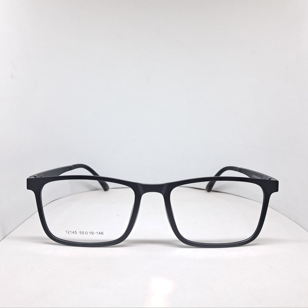 Clip-on square negros (5 micas)