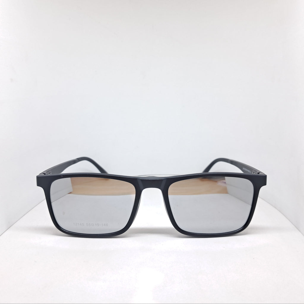 Clip-on square negros (5 micas)