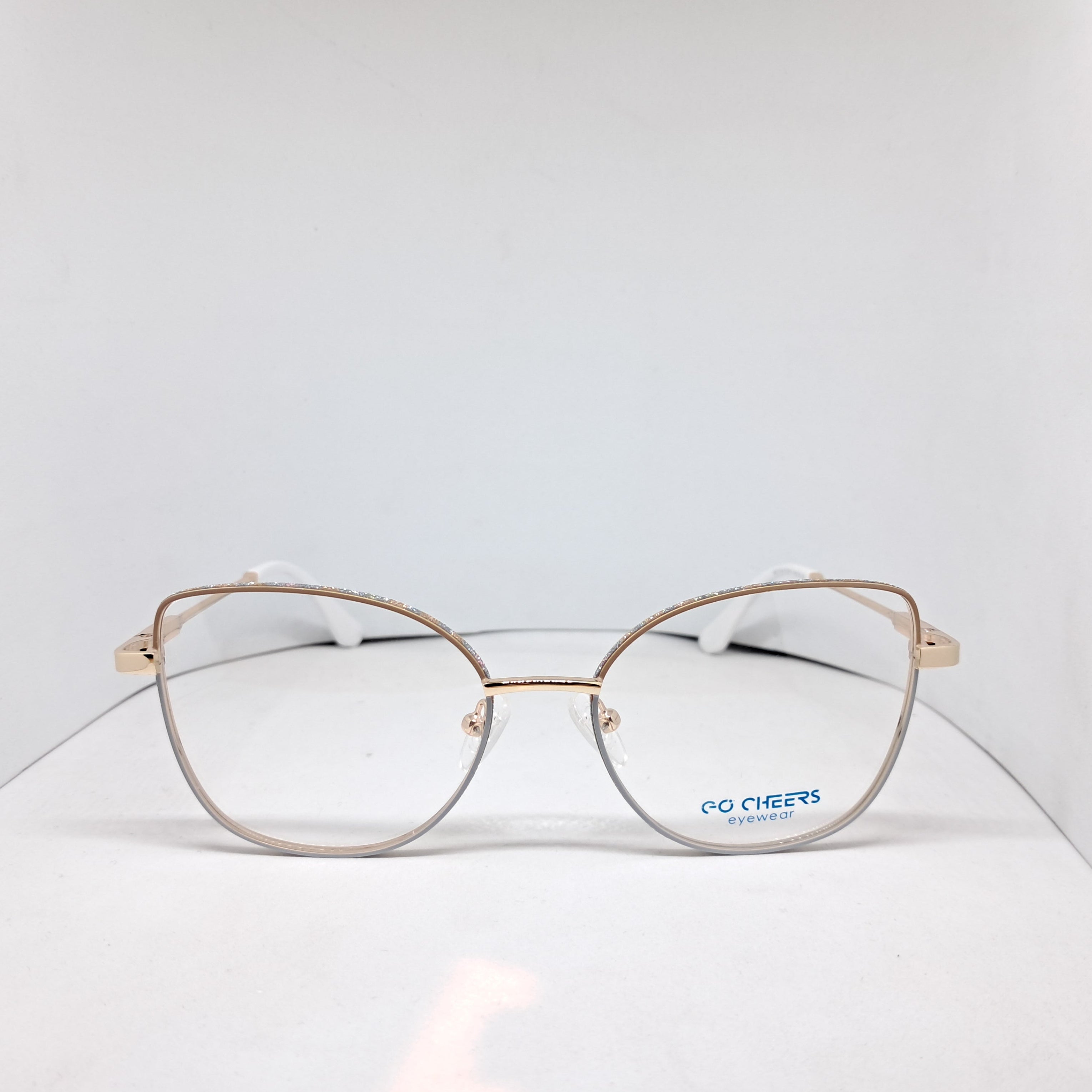 Cat-eye champaña