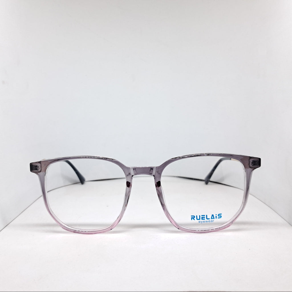 Ruelais hexagon transparent violet