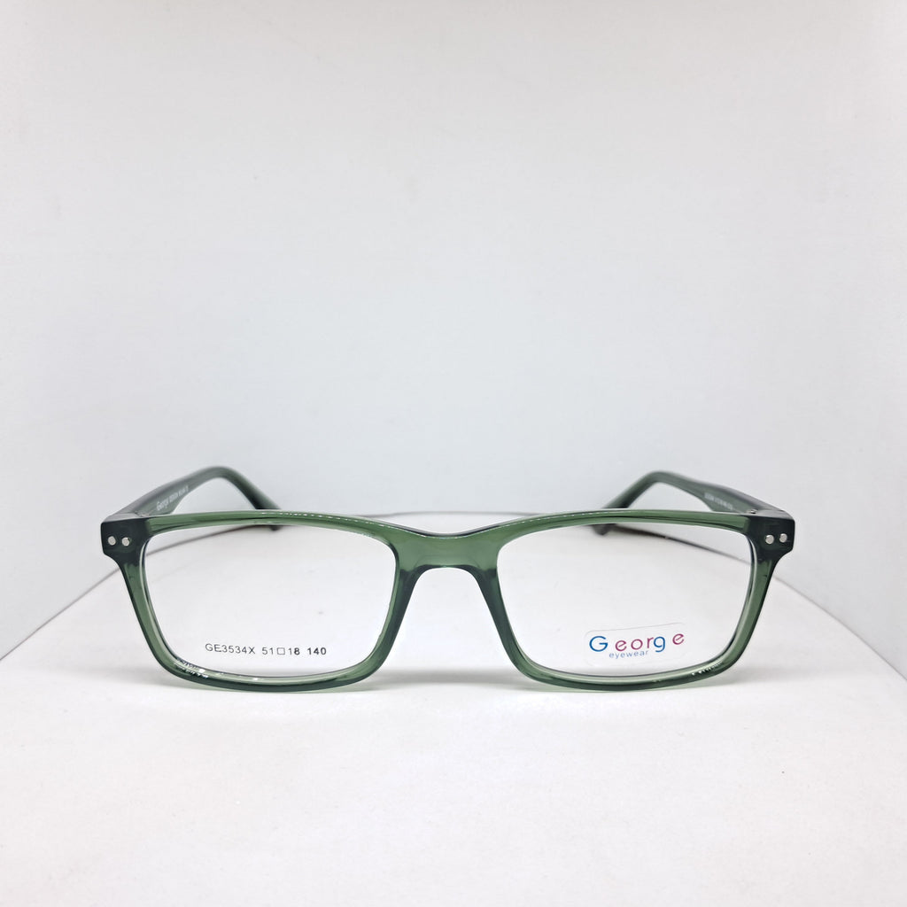 George rectangle green