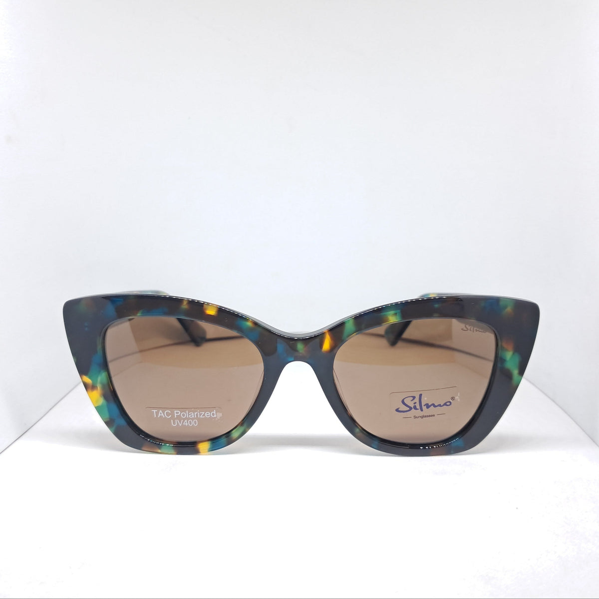 Silmo cat-eye turquoise carey