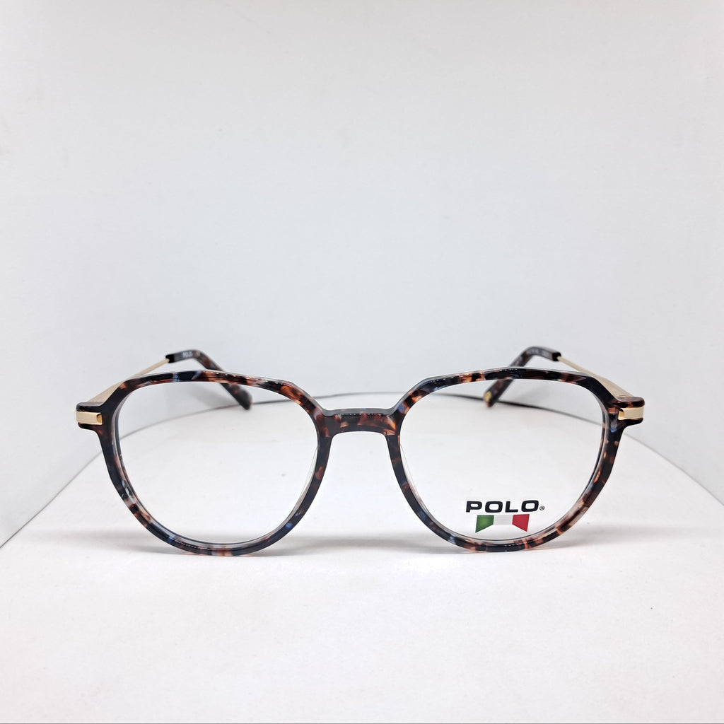 Polo hexagon marbled brown/blue