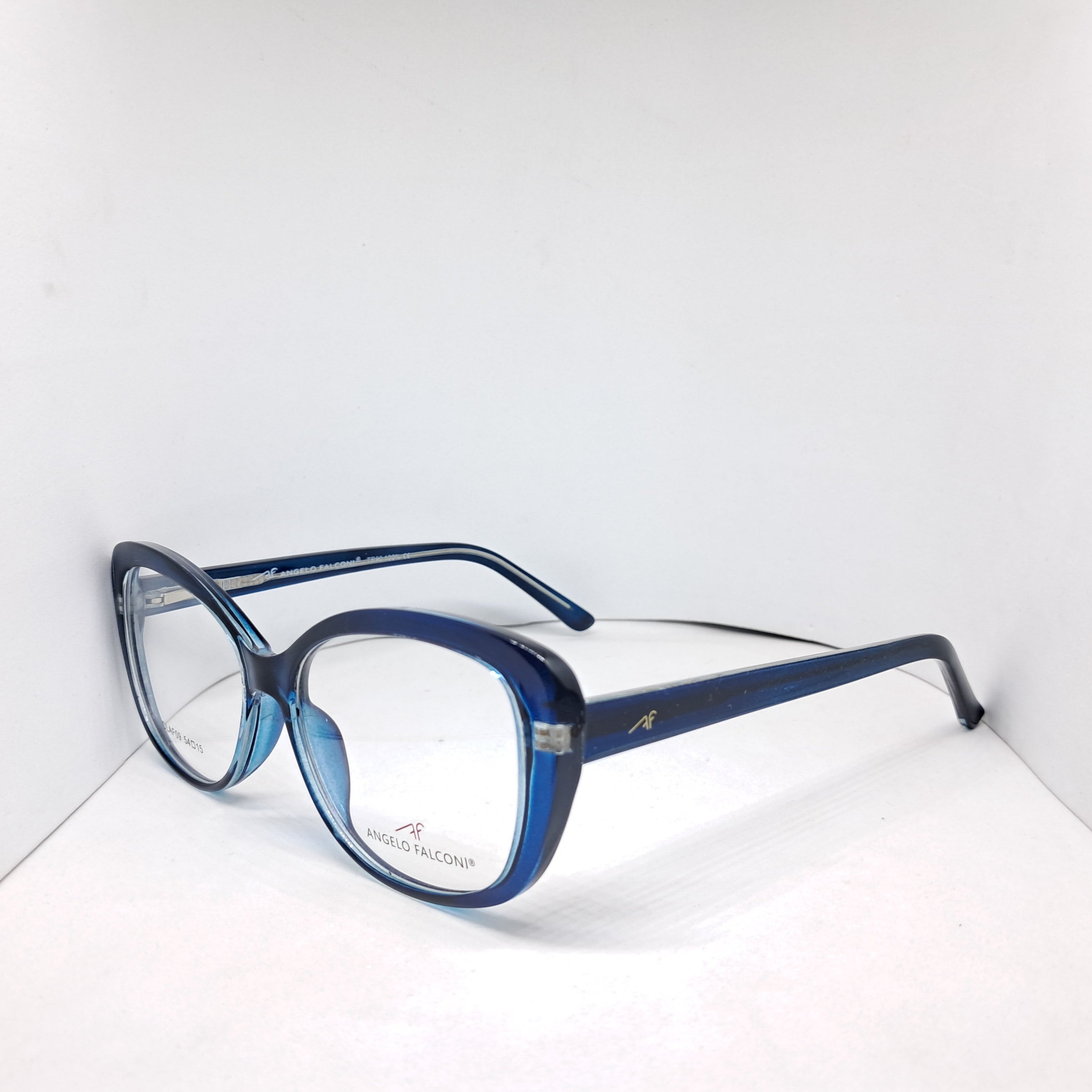 Angelo Falconi cat-eye liquid blue