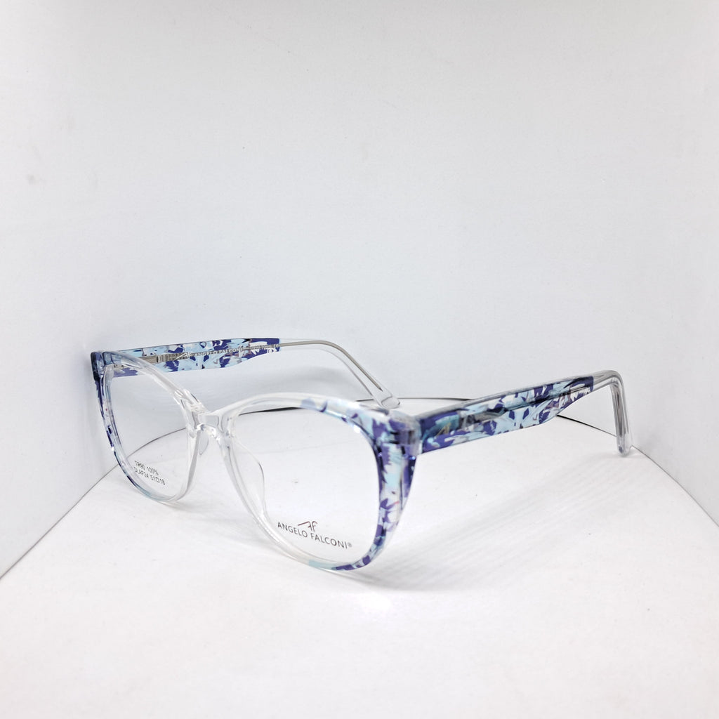 Angelo Falconi cat-eye artsy skyblue