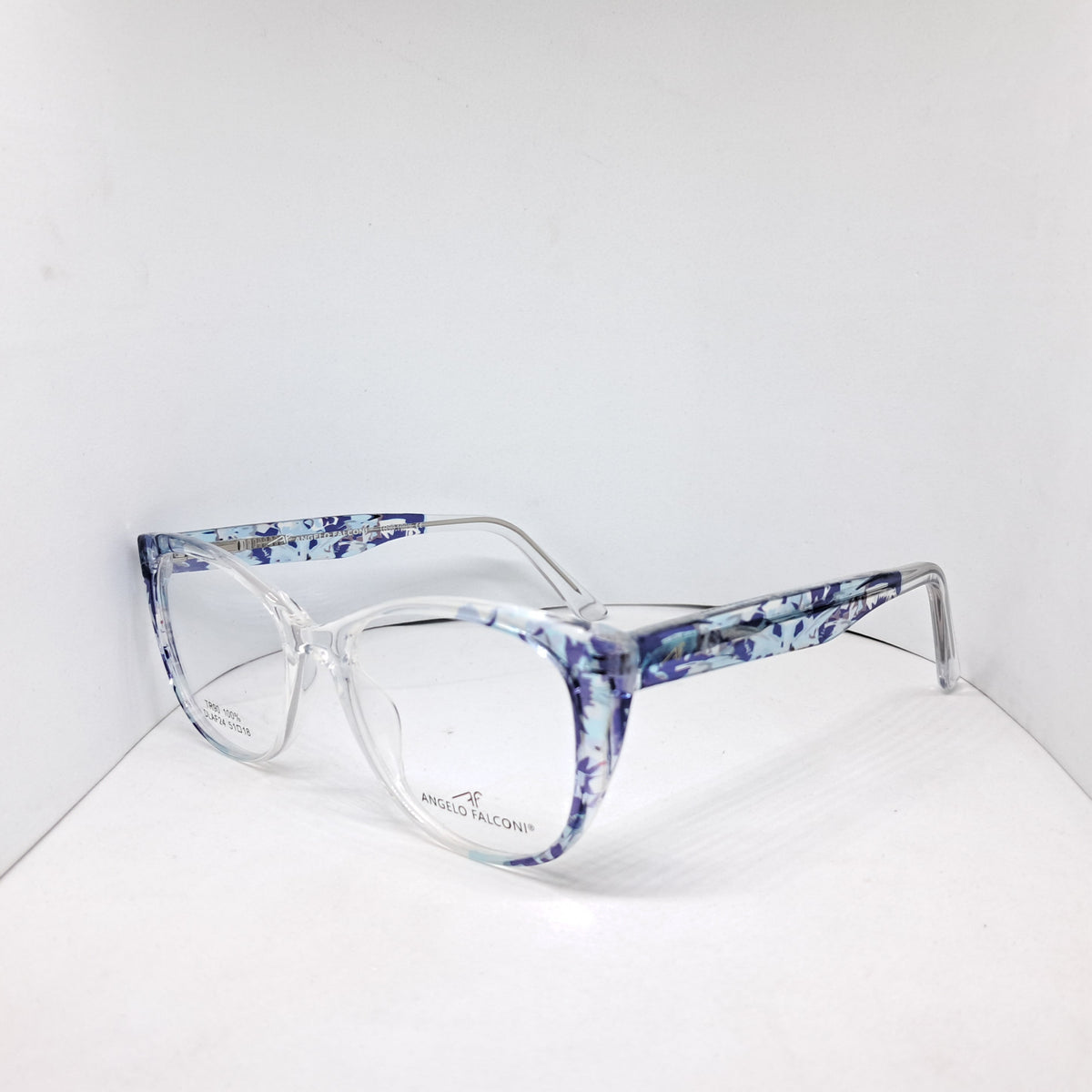 Angelo Falconi cat-eye artsy skyblue