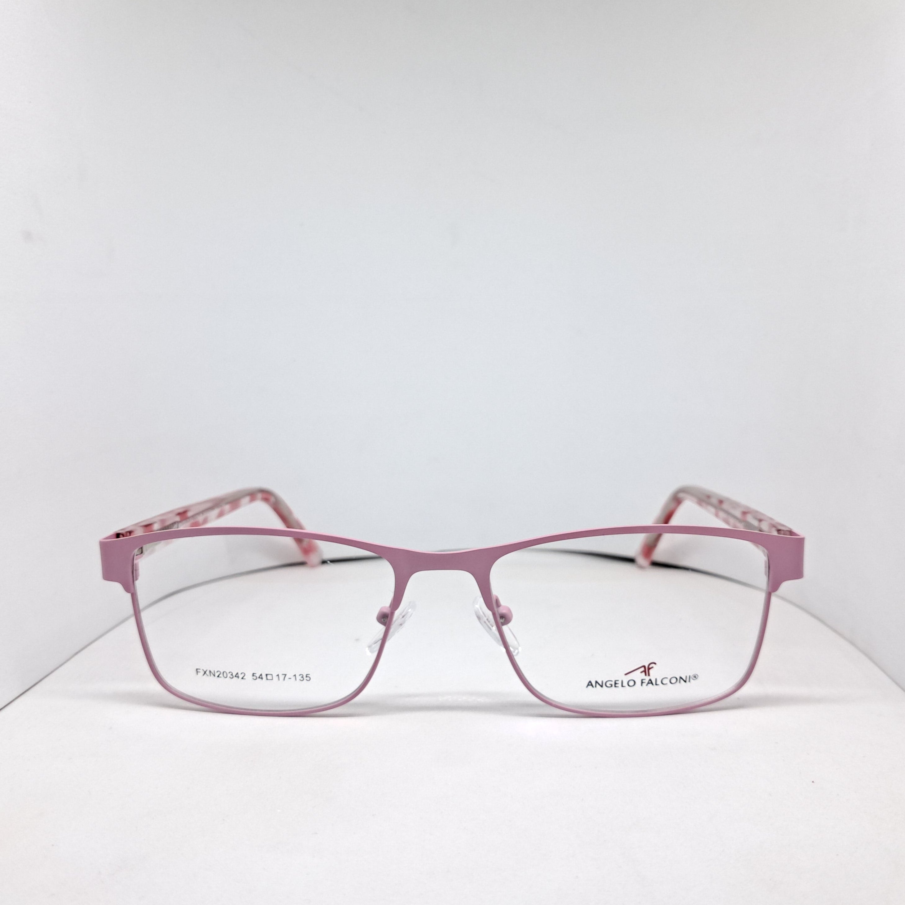 Angelo Falconi rectangle metallic pink