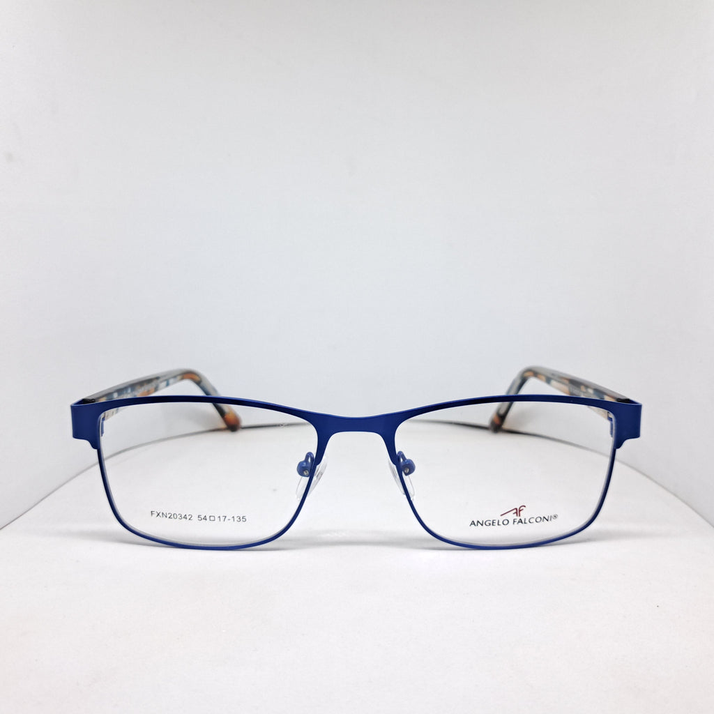 Angelo Falconi rectangle metallic blue