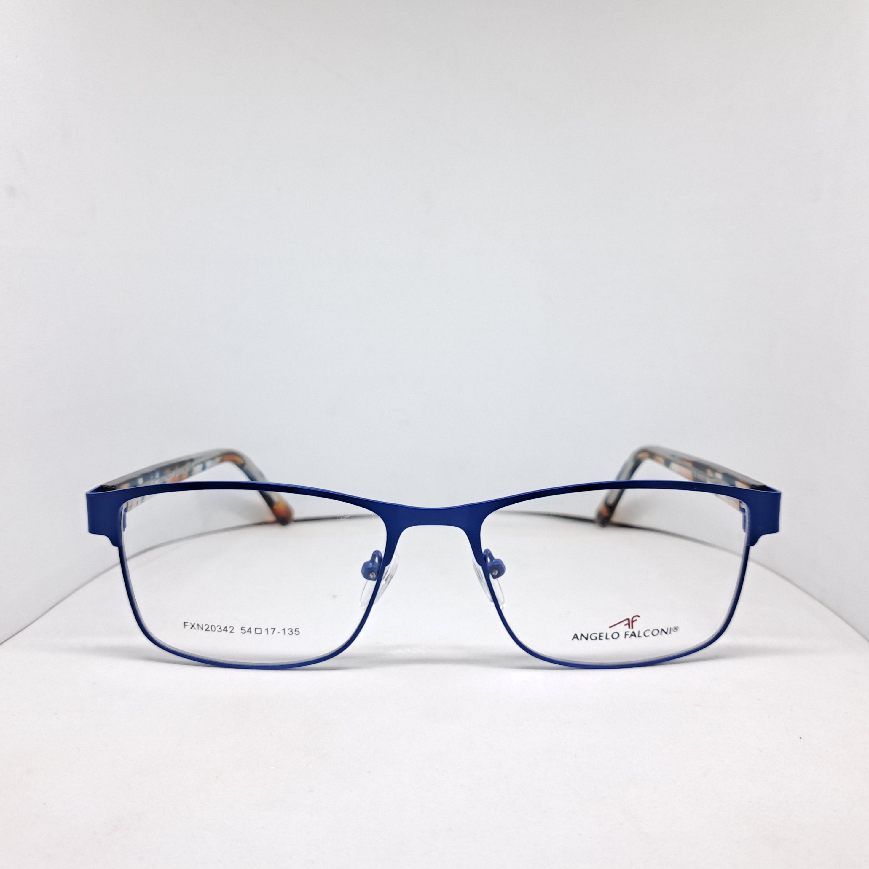 Angelo Falconi rectangle metallic blue