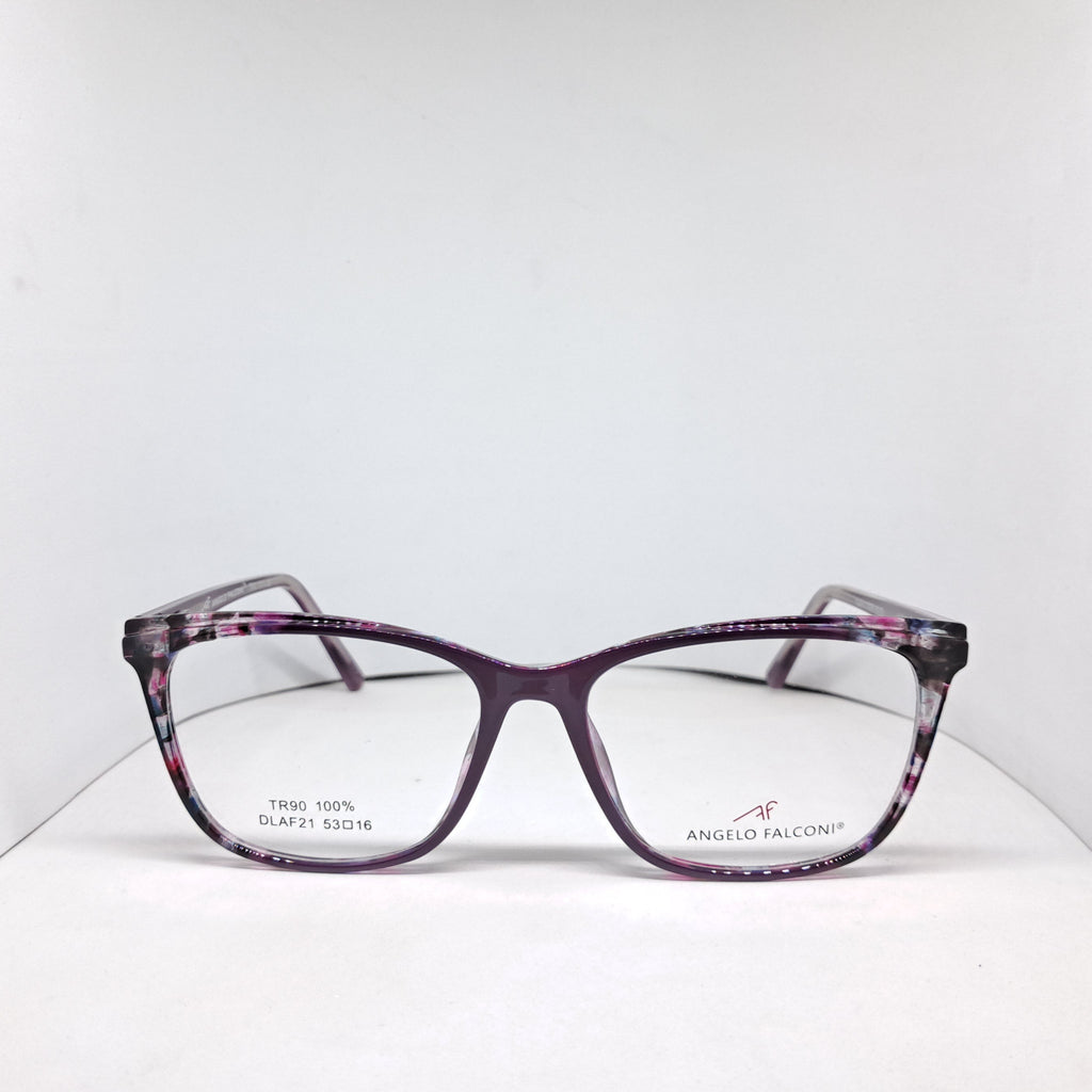 Angelo Falconi cat-eye artsy violet