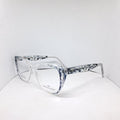 Angelo Falconi cat-eye artsy blue
