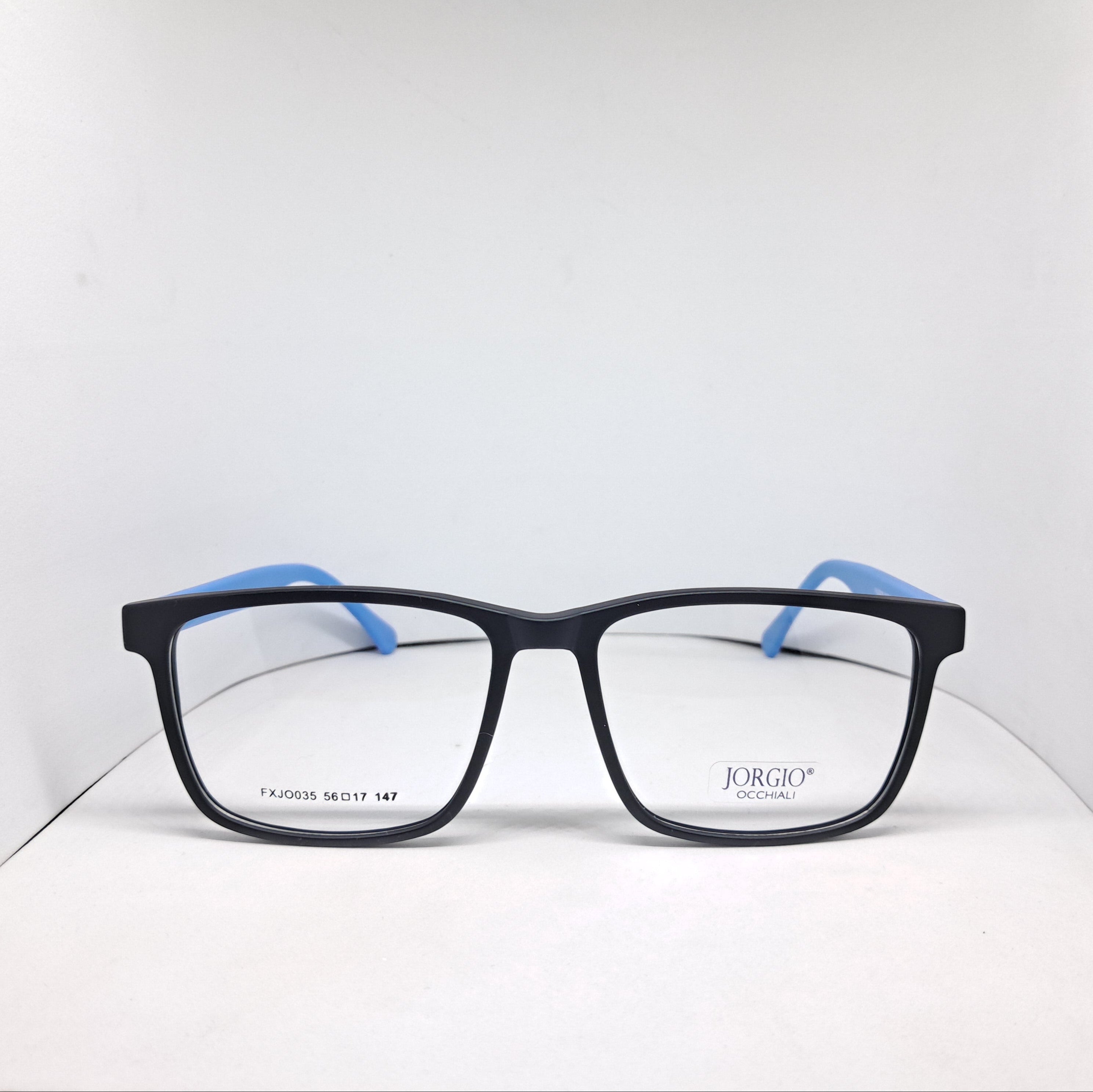 Jorgio square black/blue