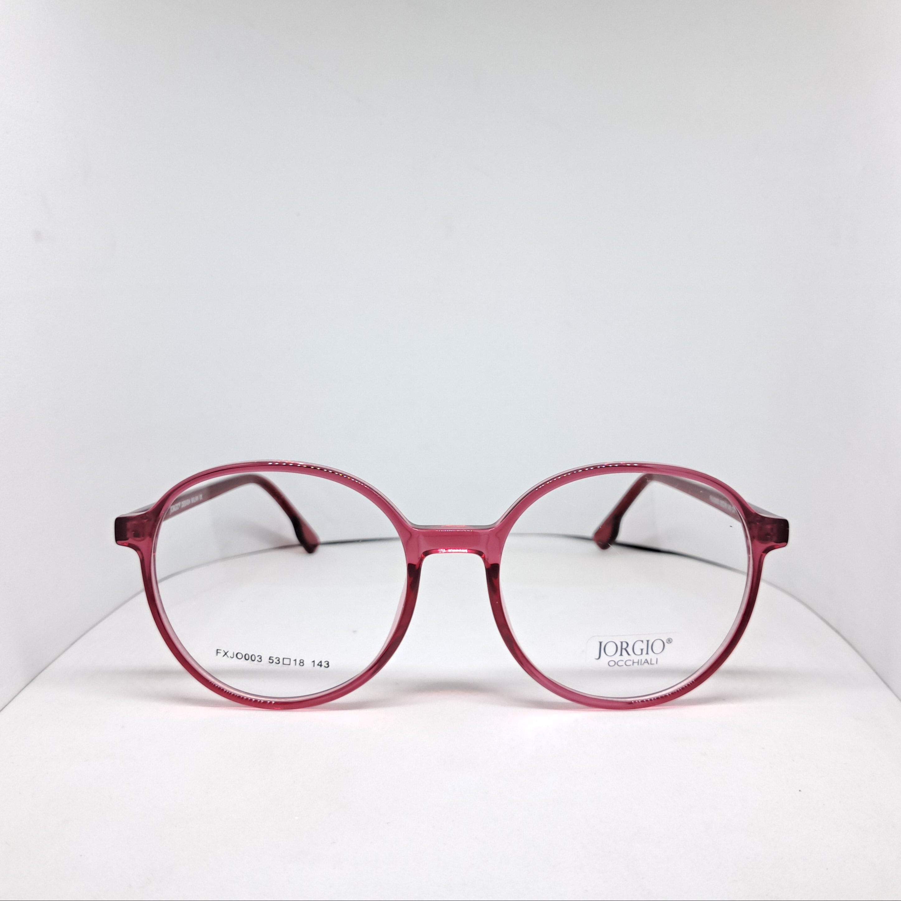 Jorgio round red