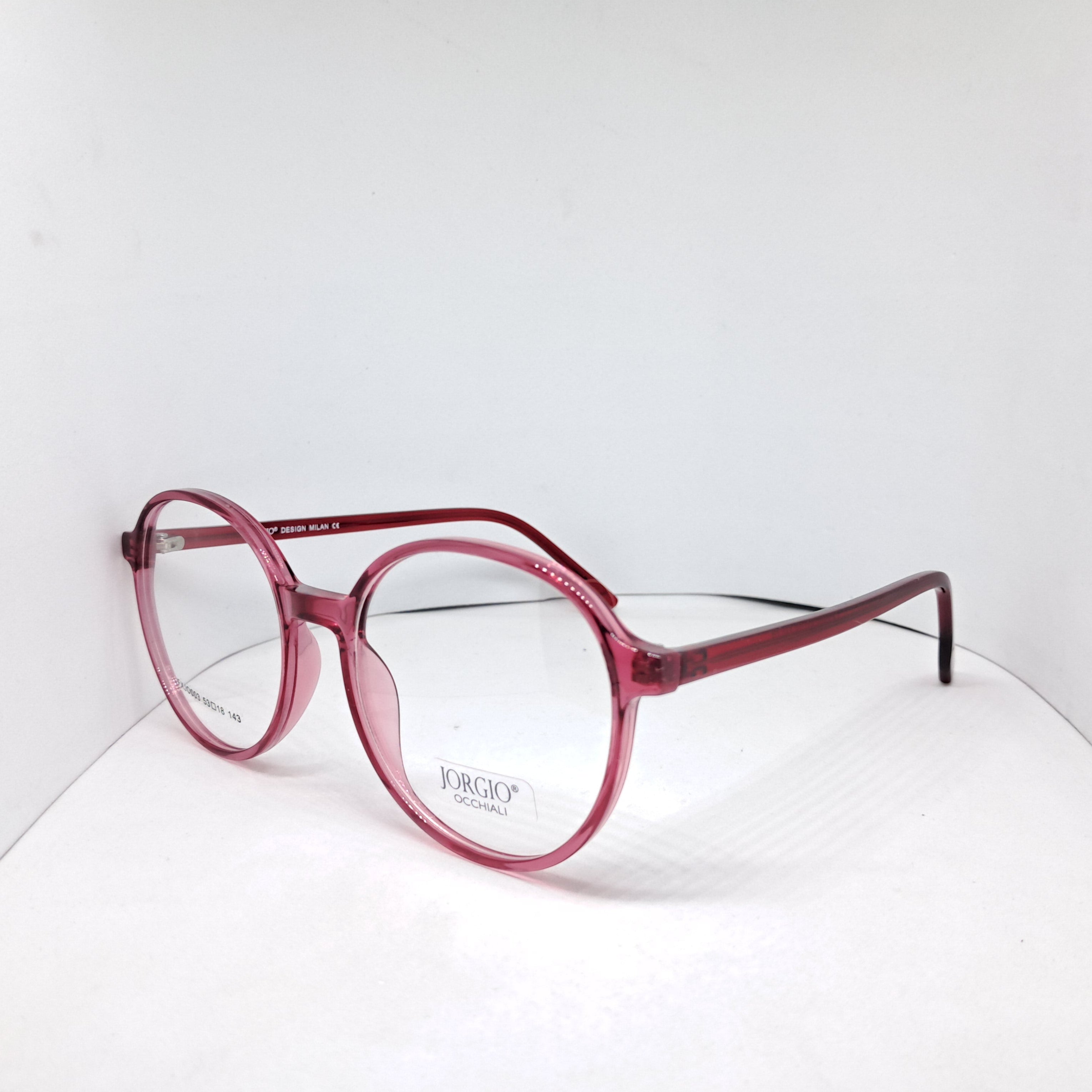 Jorgio round red