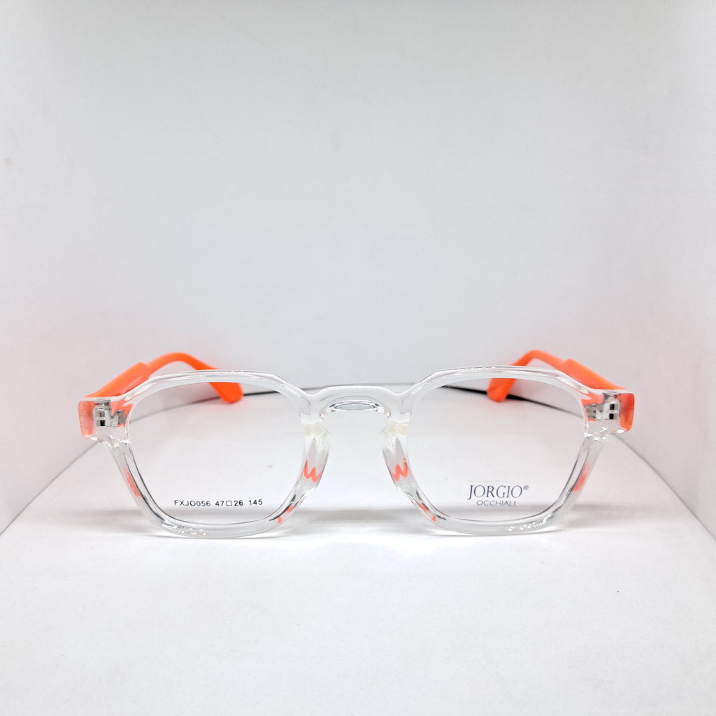 Jorgio liquid hexagonal transparent/orange