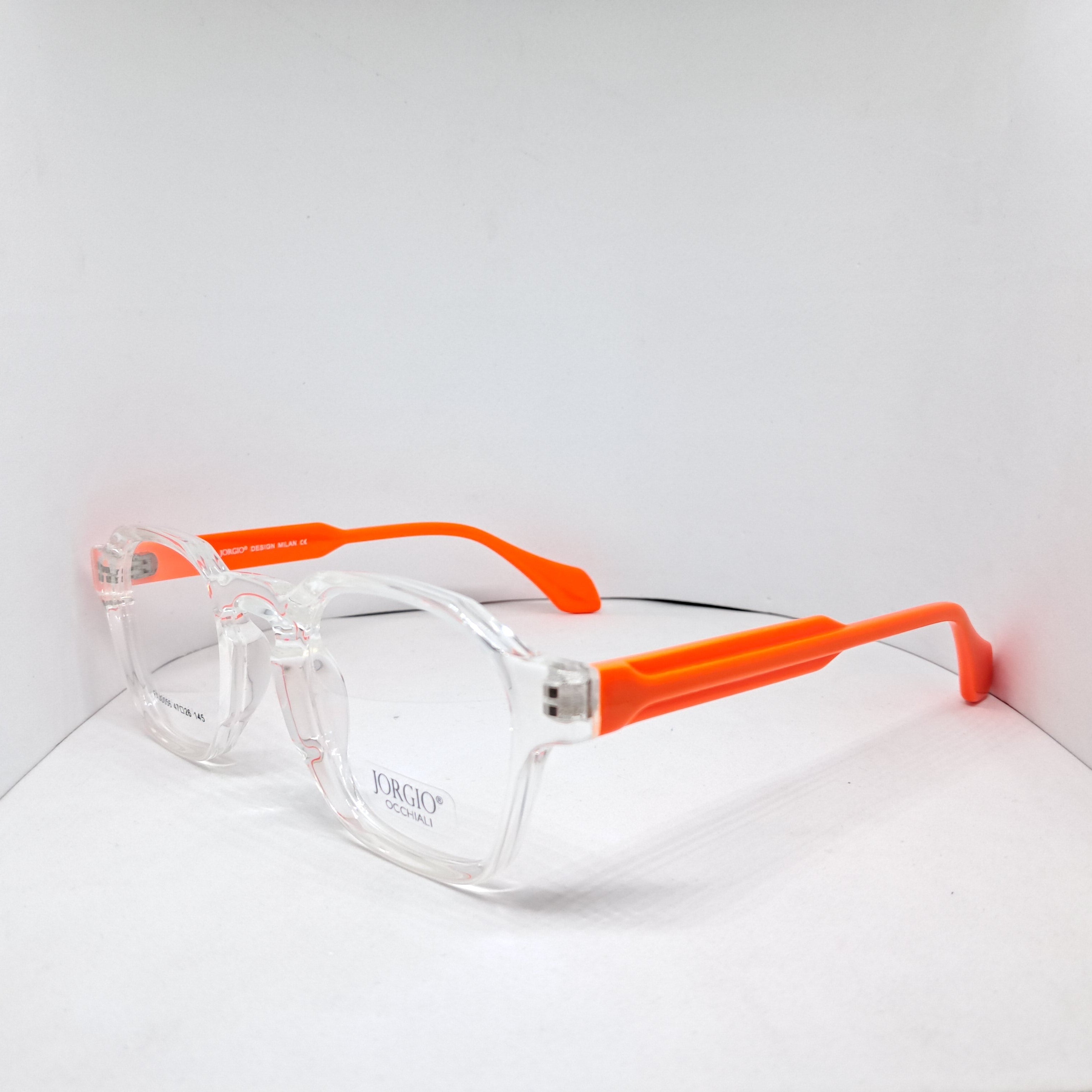 Jorgio liquid hexagonal transparent/orange