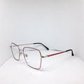 Linea Vigo metallic hexagon red