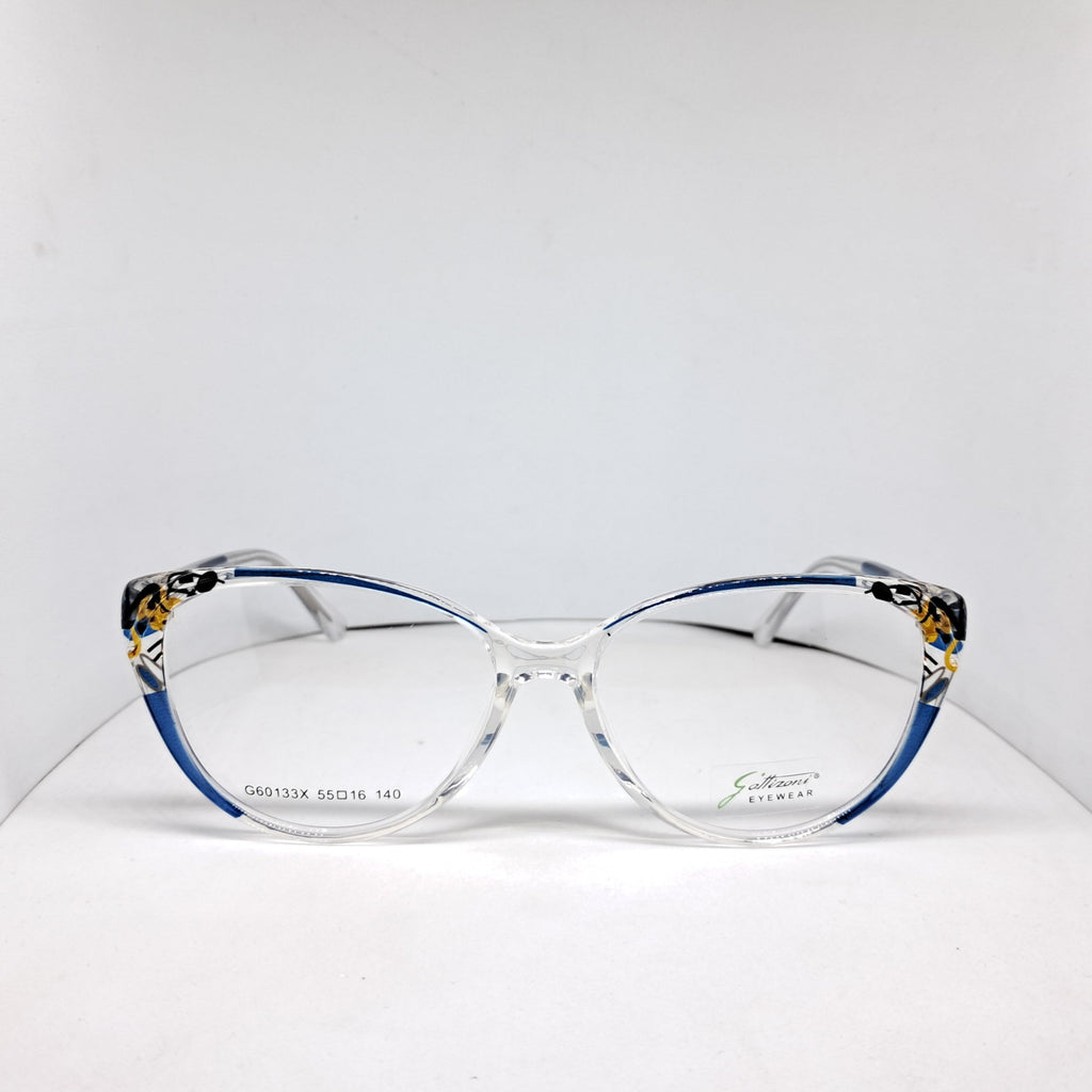 Gattizoni cat-eye artsy blue