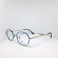 Linea Vigo metallic round blue