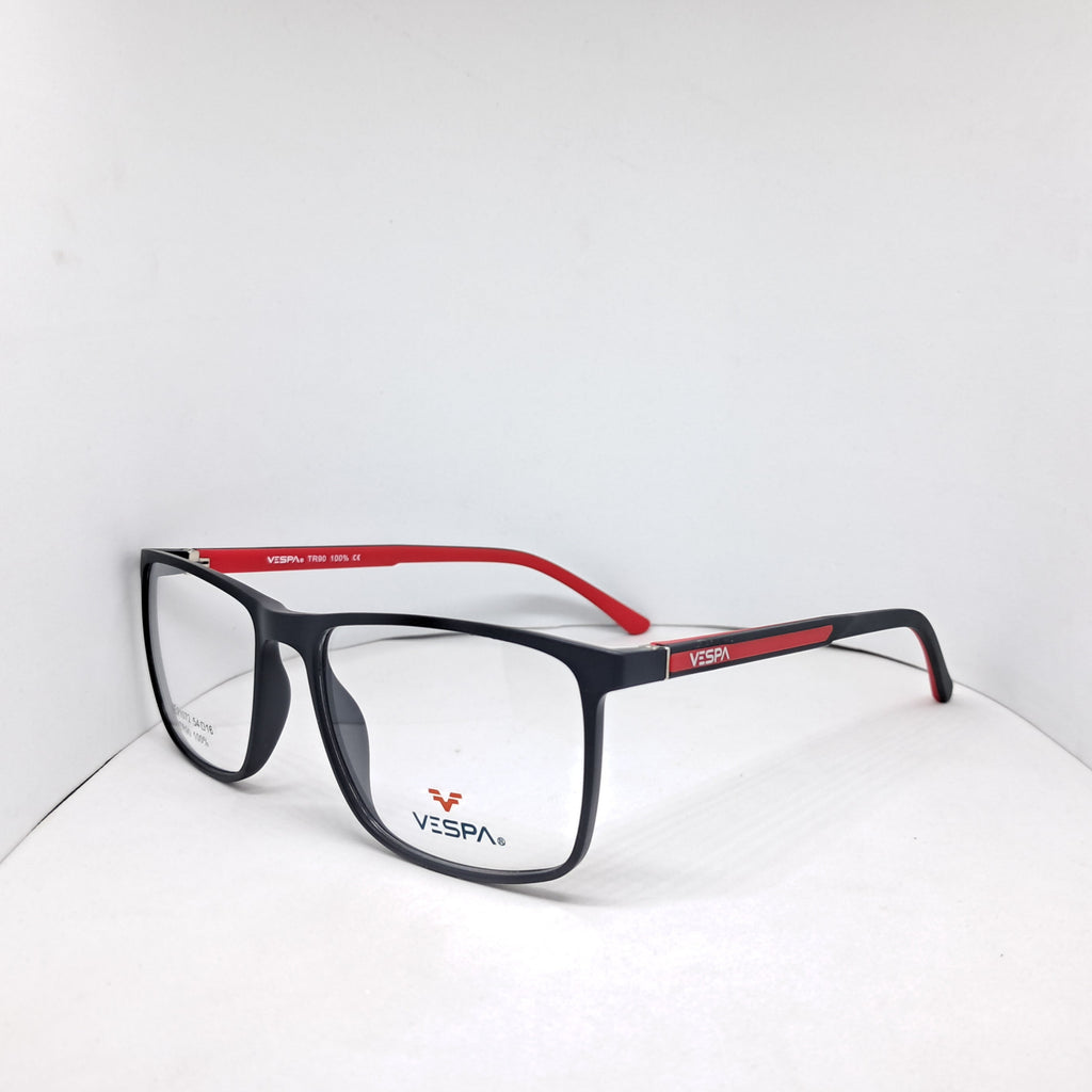 Vespa square black/red