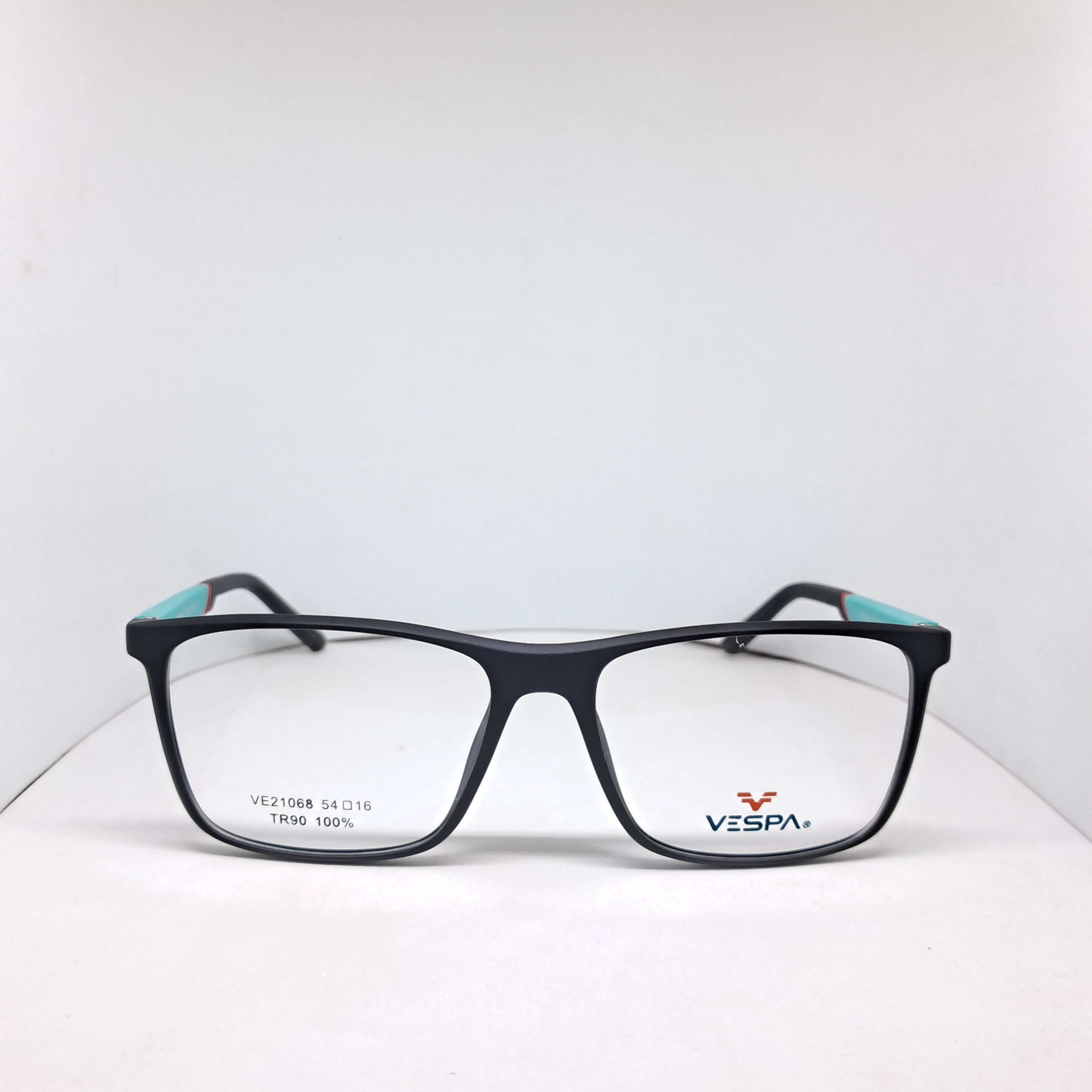 Vespa square black/turquoise