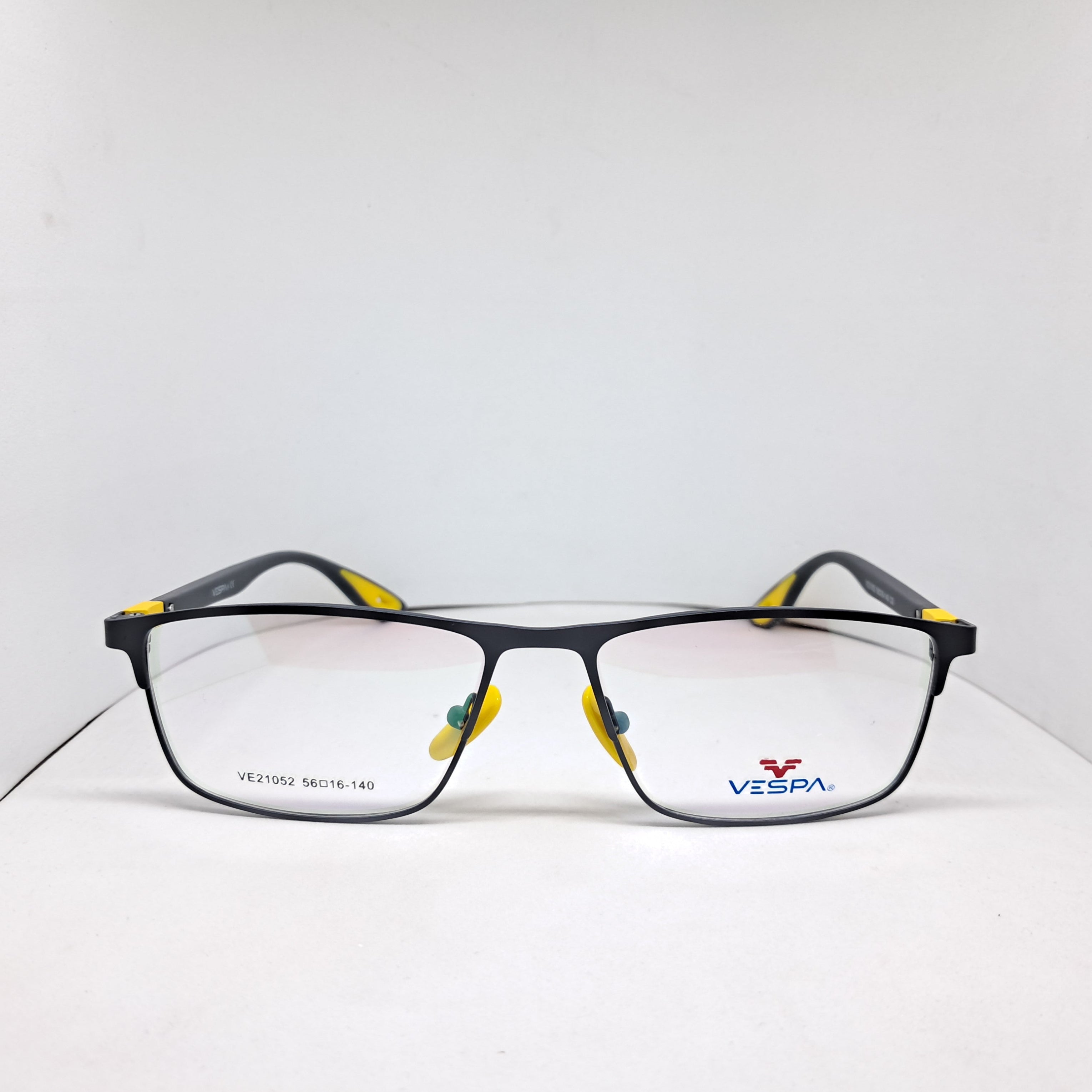 Vespa square gray/yellow