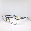 Vespa square gray/yellow