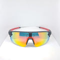 "Low Half Mask" black/red óptico