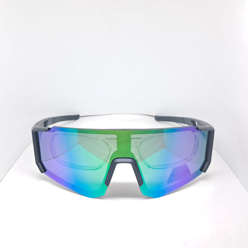 "Half Mask" black óptico