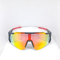 "Half Mask" black/red óptico
