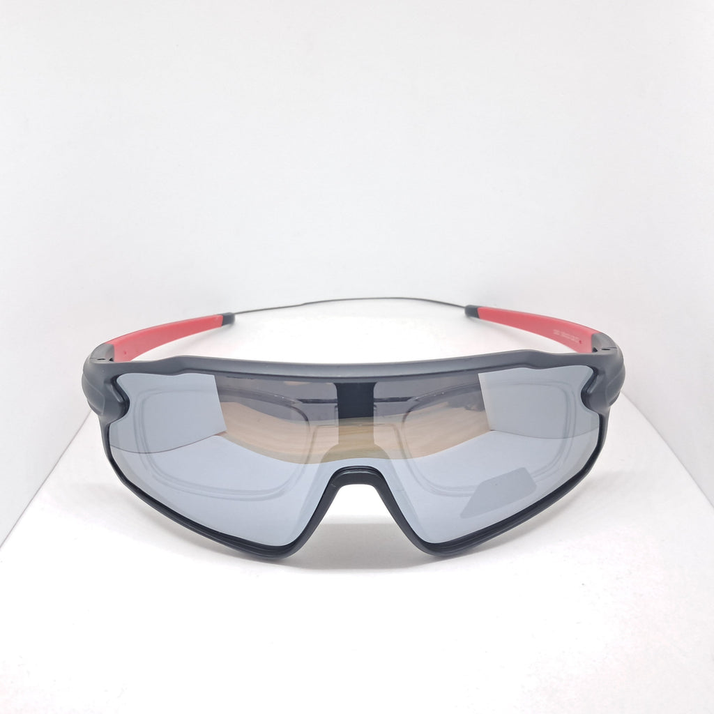"High Speed" black/red óptico
