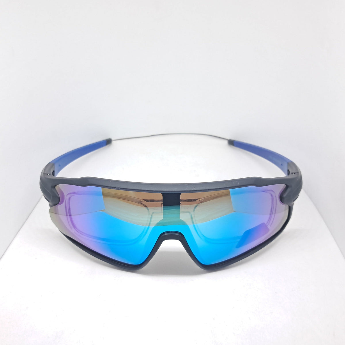 "High Speed" black/blue óptico