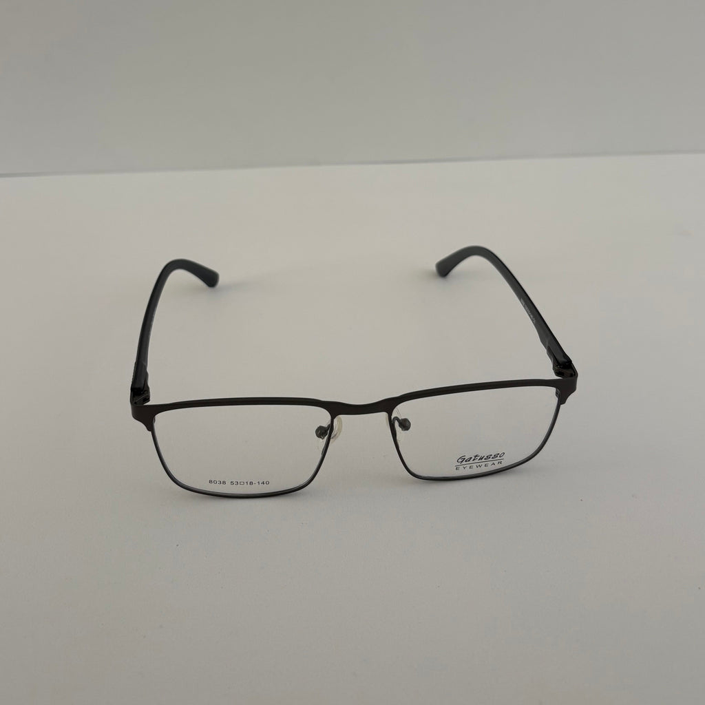 Metallic rectangle grafito sport