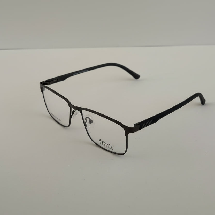 Metallic rectangle grafito sport