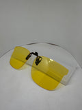 Mica clip "Wide eye" amarilla